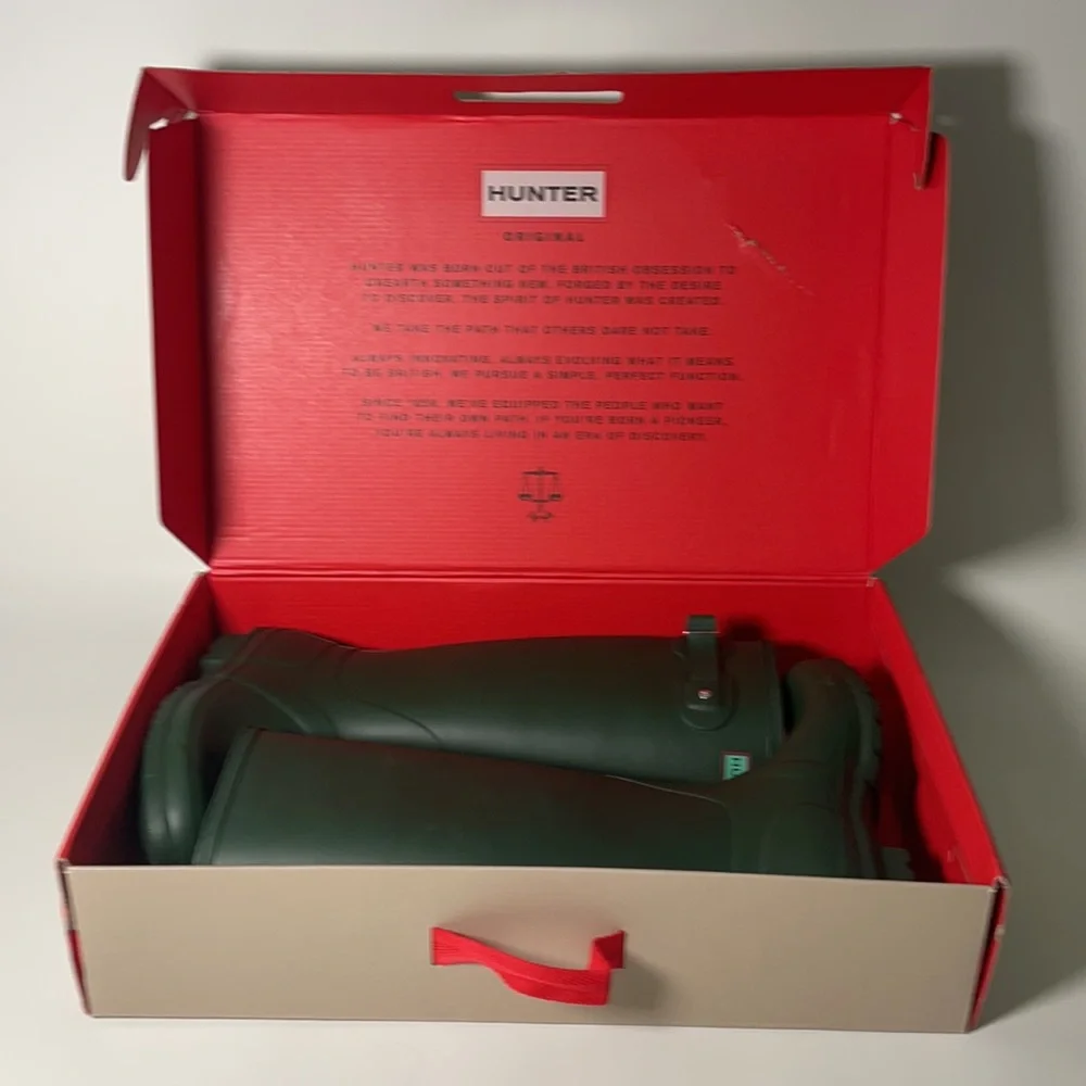 Hunter Tall Rain Boots - sz 37EU / US6
